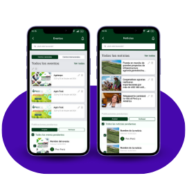 Interface de una aplicación de RR.HH.